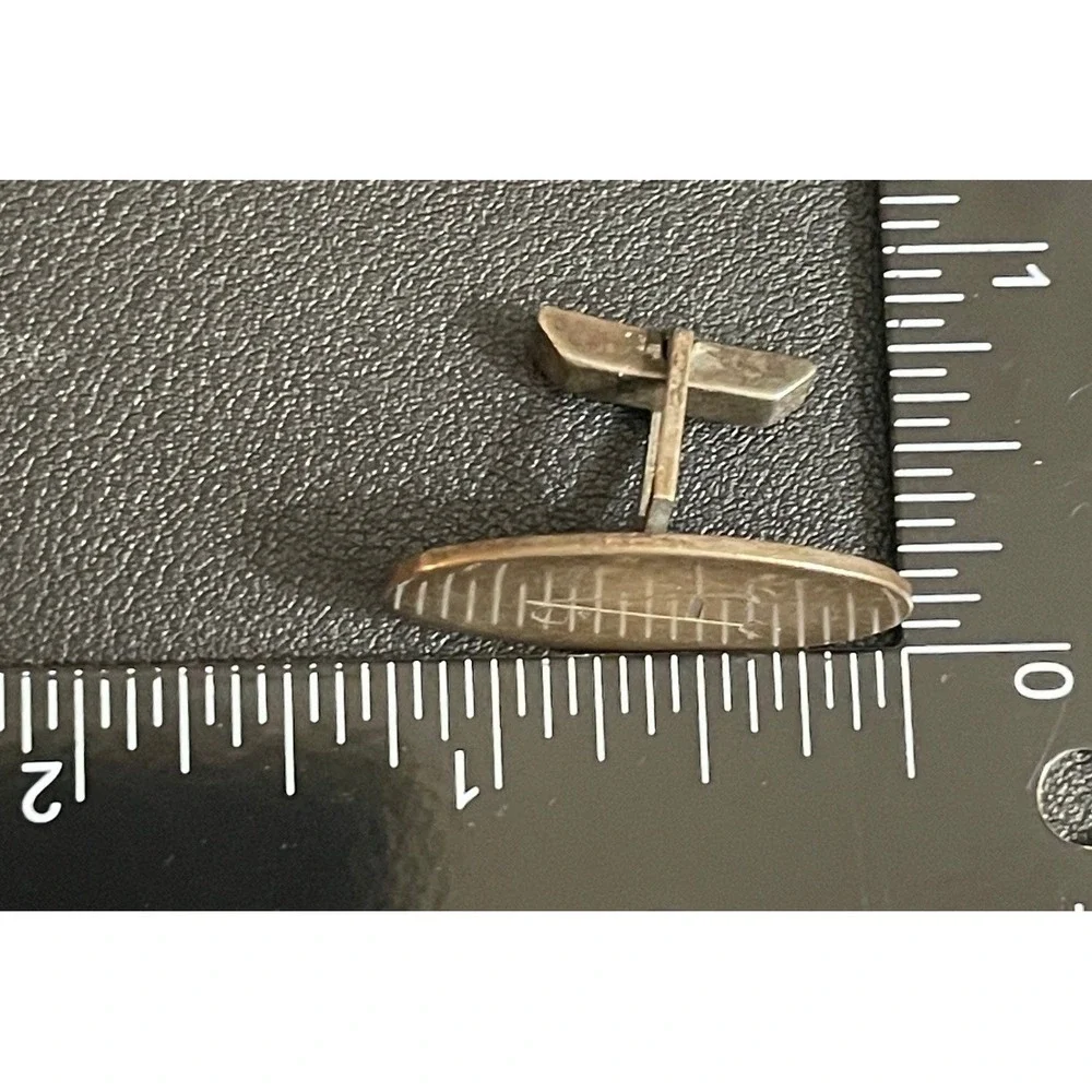 Vintage Sterling Silver Cufflinks F&S Fenwick & Sailors Monogram A 925 Patented
